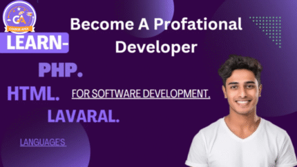 Learn PHP HTML LARAVAL Langauge For Become A Profationl Developer